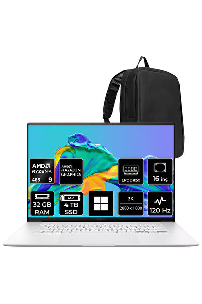 ASUS Zenbook S16 Ryzen AI 9 465 32GB RAM 4TB SSD 16" 3K (2880x1800) OLED 120H...