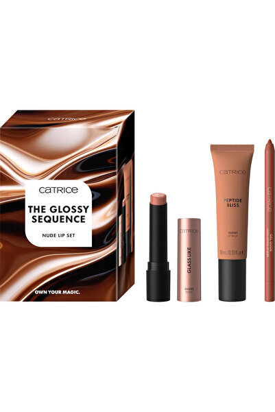 Catrice The Glossy Sequence Nude 01 Glossible Lip Set