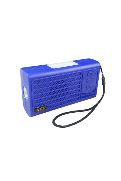 Tradesor Ασύρματο ηχείο Bluetooth με ηλιακό πάνελ - YHX-07 - 040070 - Blue