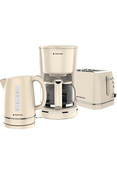 Studio Casa Pachet filtru de cafea , prajitor de paine si cana electrica Stud...