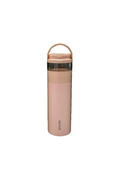 Tradesor Φορητό παγούρι-θερμός - ZF017 - 420ml - 640178 - Pink