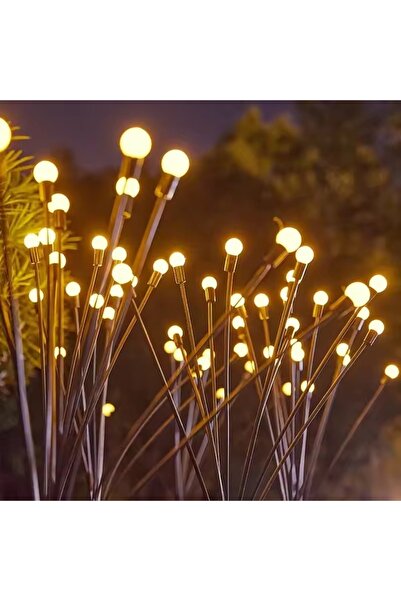 Choice9 مصباح حديقة شمسي LED بـ 10 مصابيح LED بلون أبيض دافئ وضوء RGB، مقاوم ...