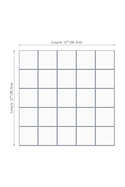 Choice1 10 sheets VP617 10pcs 3D Self-Adhesive Premium Wall Tile Stickers for...