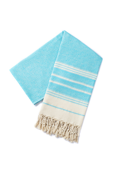 Choice1 1pc 100x180cm blue Cotton Turkish beach towel 100*180CM New diamond g...