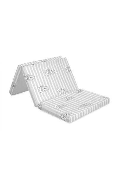 LORELLİ Saltea pliabila de voiaj, 60x120x5 cm, spuma elastica, Gri