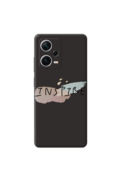 Other Xiaomi Poco X5 Inspire Black Colored Silicone TPU Θήκη