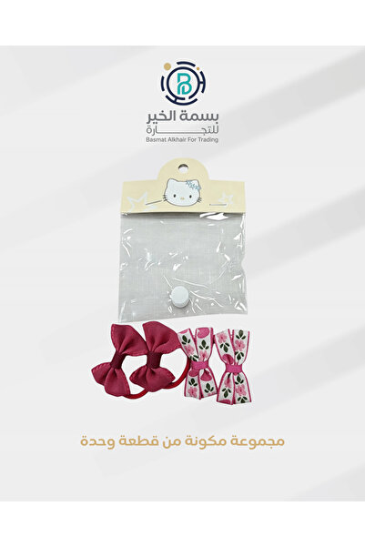 basmh Hair clip set of 1 multi shape and color set