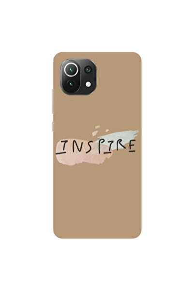 Other Xiaomi Mi 11 Lite Inspire Brown Colored Silicone TPU Θήκη