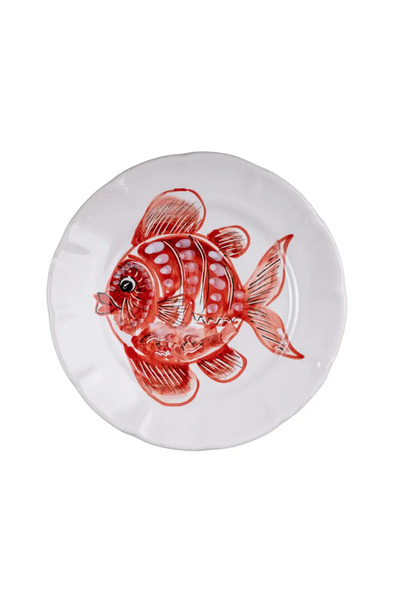 Casa Amalfi Farfurie ceramică lucrată manual, Ø 26 cm, Casa Amalfi, Pesce, co...