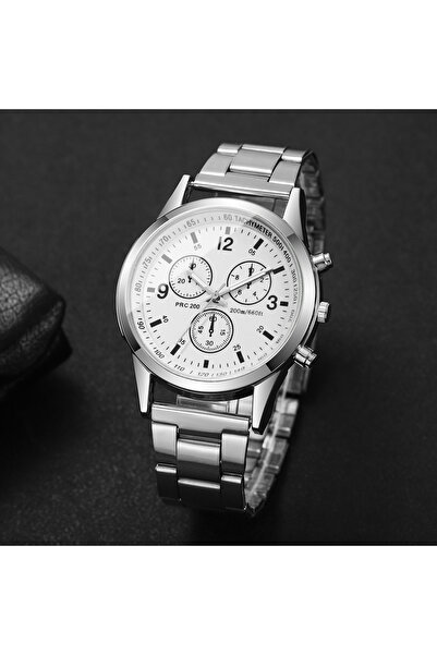 choice2 1PC White Watch 1/2PCS Men's Watches Casual Analog Quartz Watch Men B...