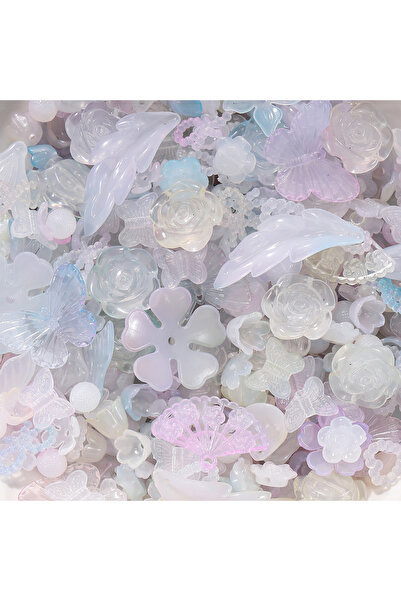 Choice13 Jelly Color 02 30g/Lot ABS Color Mixed Beads Colorful Acrylic Spacer...