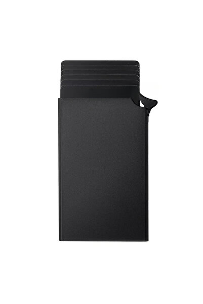 choice2 black 2025 New Slim Pop-Up Card Holder RFID Protection Aluminum Men W...