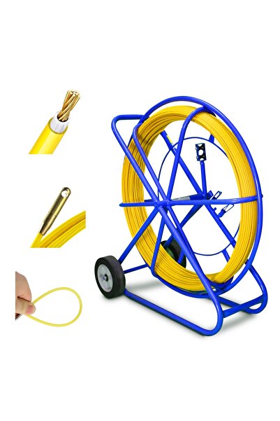 Extralink Pilot 8mm 250m |   Tijă de tracțiune cabluri |   Fibră de sticlă FR...