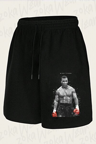 ZOKAWEAR Unisex Mike Tyson Custom Design Printed Shorts