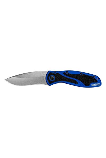 OEM Briceag, Kershaw, Inox, 200 mm, Negru/Albastru