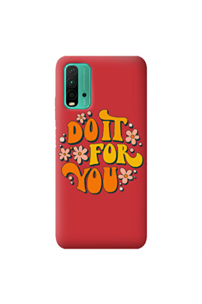 Other Xiaomi Poco M3 Do it For You Red Colored Silicone TPU Θήκη