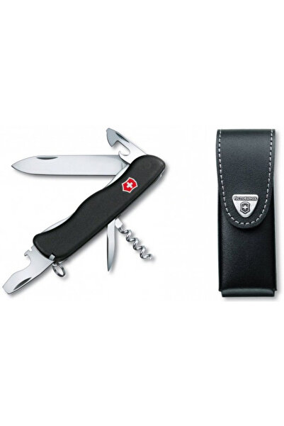 OEM Set briceag/teaca, Victorinox Nomad, Inox, Negru