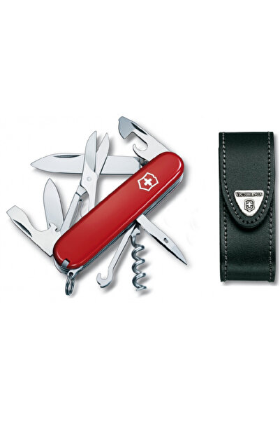 OEM Set briceag/teaca, Victorinox Climber, Inox, Rosu/Negru
