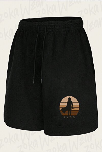ZOKAWEAR Unisex Dune Muad'Dib, Retro Design Printed Shorts