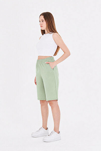 TRENDHİLL Дамски памучни капри А.Грийн-7003