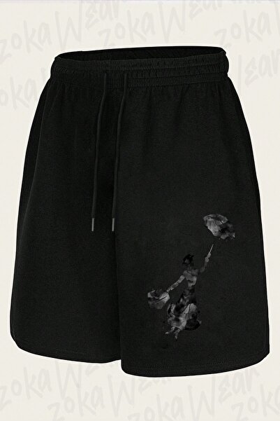 ZOKAWEAR Unisex σορτς με στάμπα σχεδίου Mary Poppins