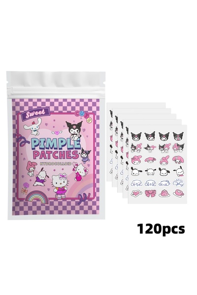 Choice 125PCS 120PCS Hello Kitty Cute Face Stickers, Hydrocolloid Pimple Patc...