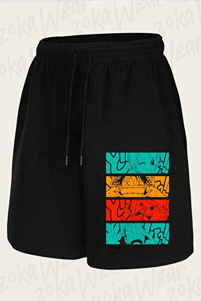 ZOKAWEAR Unisex One Piece V3 Design Printed Shorts