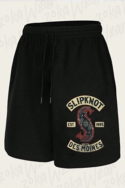 ZOKAWEAR Unisex Lowa Slipknot Design Printed Shorts