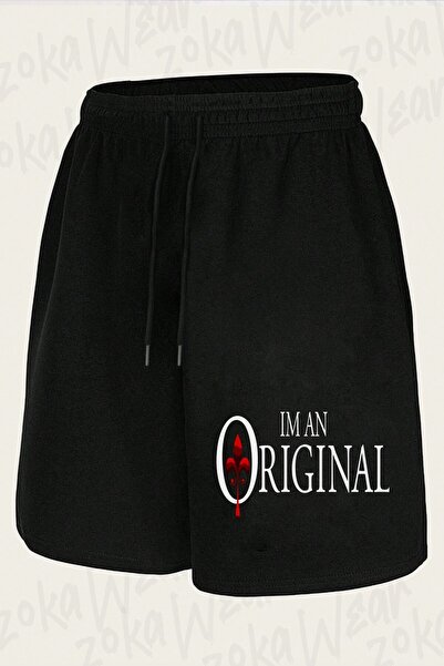 ZOKAWEAR Unisex the Originals I'M an Original Design Printed Shorts