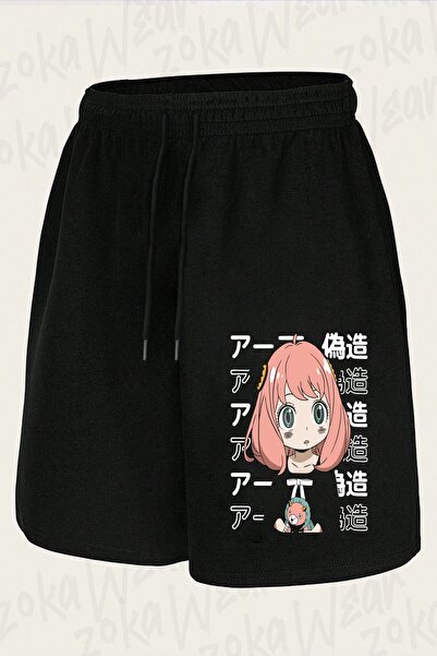 ZOKAWEAR Unisex Spy X Family Anya Forger V7 Design Printed Shorts