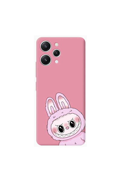 Other Xiaomi Redmi 12 Labubu 6 Pink Colored Silicone TPU Θήκη