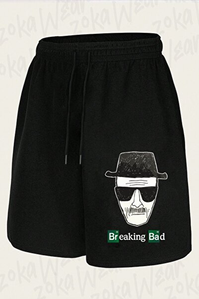 ZOKAWEAR Unisex Heisenberg V2 Breaking Design Printed Shorts