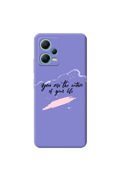 Other Xiaomi Redmi Note 12 Pro 5G You are the authors Purple Colored Silicone...