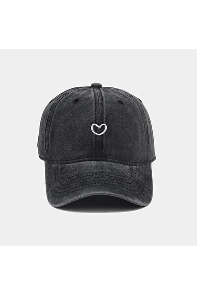Choice black Hat New For Women Men Washed Cotton Baseball Cap Soft Top Embroi...
