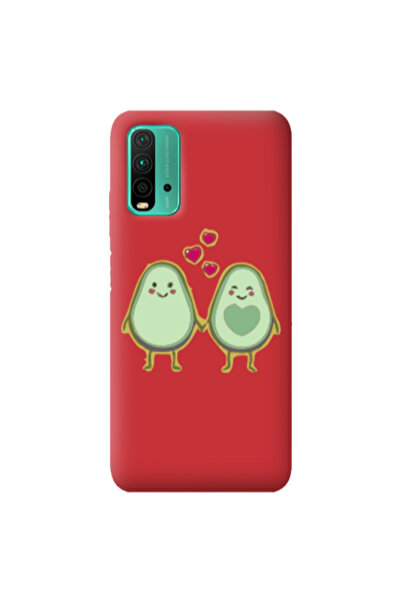 Other Xiaomi Poco M3 Avocados Red Colored Silicone TPU Θήκη