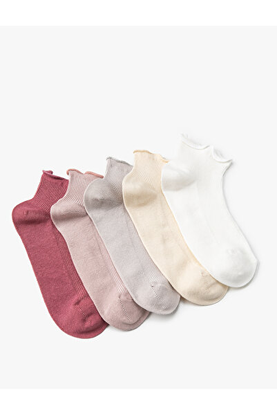 Koton Cotton Ruffled Socks Set of 5