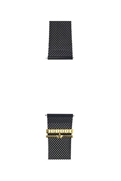 Other WATX & CO Μεταλλικό Βραχιόλι Μαύρο 38mm