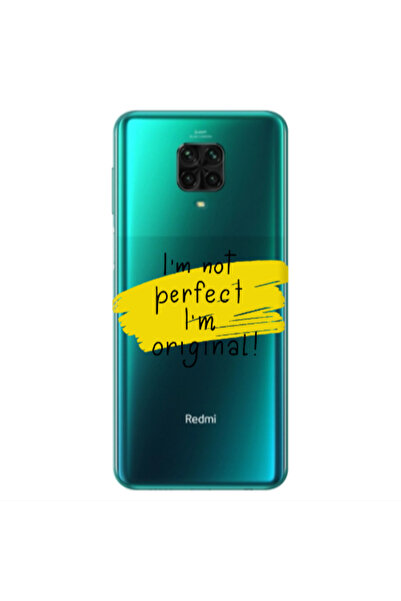 Other Xiaomi Redmi Note 9S I m not perfect Transparent Silicone TPU Θήκη