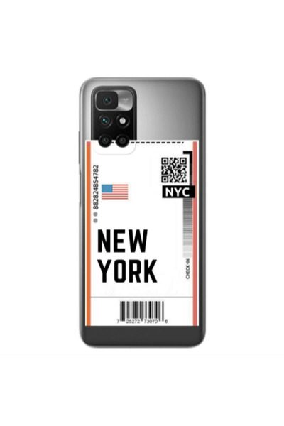 Other Xiaomi Redmi 10 2022 New York NYC Transparent Silicone TPU Θήκη