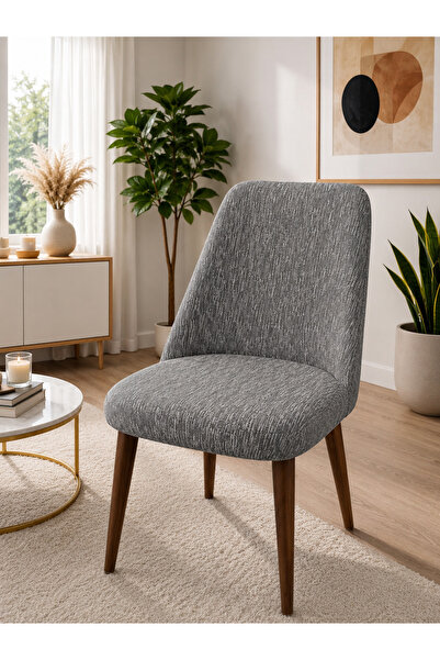 ÖZMAKAN Large Oval Chair Cover, Chair Cover with Elastic, Washable, 1 Piece