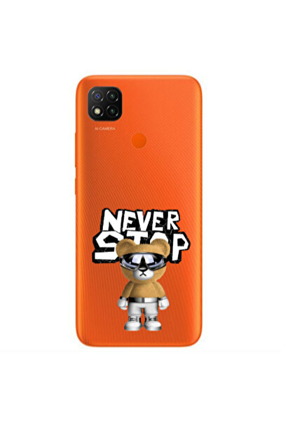 Other Xiaomi Redmi 9c Never stop Transparent Silicone TPU Θήκη