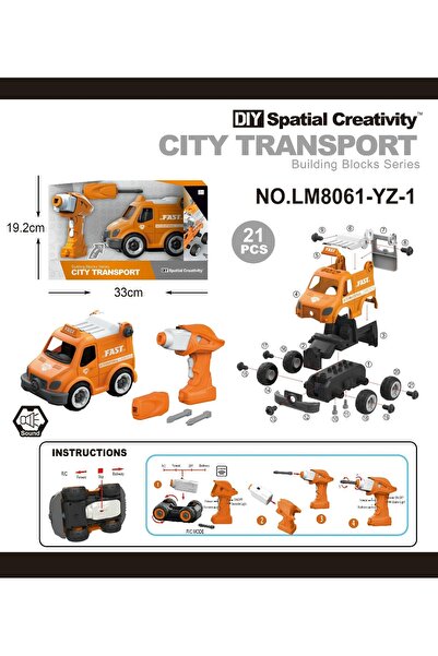 Tradesor Συναρμολογούμενο όχημα - City Transport - LM8051 - 856855