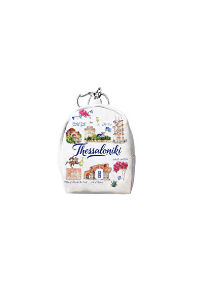 Tradesor Πορτοφόλι Souvenir μπρελόκ mini - Σετ 10pcs - PVC - Thessaloniki - 7...