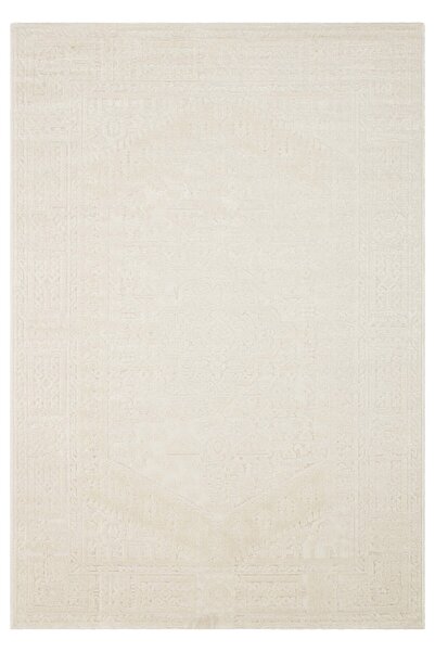 Eko Halı RIVERA RVR 02 WHITE Modern ve Klasik Desenli Yüksek Alçak Çift Boyut...