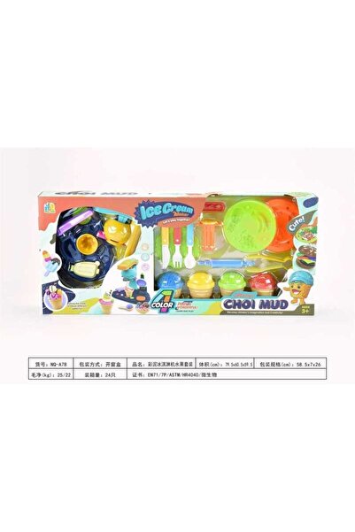Tradesor Σετ κατασκευών DIY με πλαστελίνη - Ice Cream - NQ-A78 - 233182