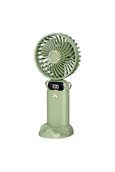 Choice3 مروحة محمولة صغيرة D بـ 6 سرعات 90 °   مروحة قابلة للطي مع شاشة LED ر...