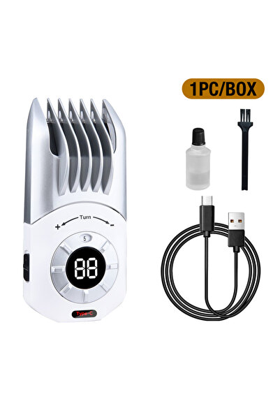 Choice WHITE Hair clipper, electric push clipper, household, children's, adul...