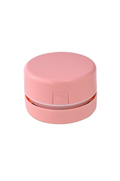 Choice1 pink Mini Desk Vacuum Cleaner, Portable Desktop Cleaner for Crumbs/Pa...
