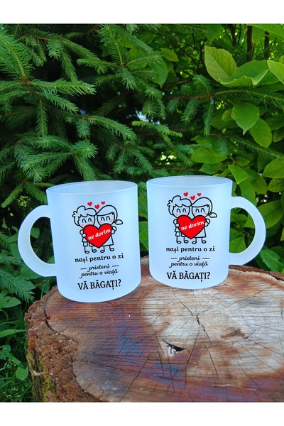 Arka9 Top Bottom Set of 2 Personalized Mugs for Godparents Request