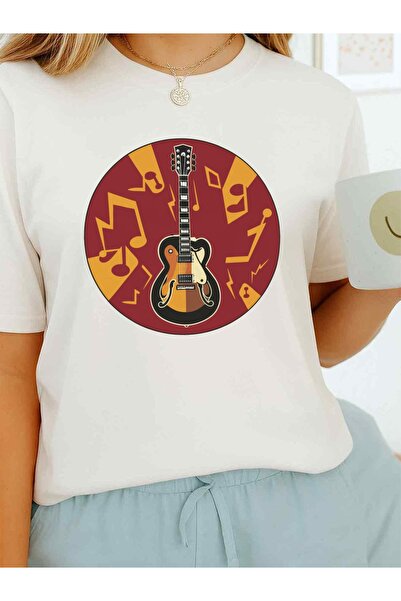 23 nisan 1 Pack Women'S 180GSM Heavyweight 100% Music-Themed T-Shirt - Vintag...